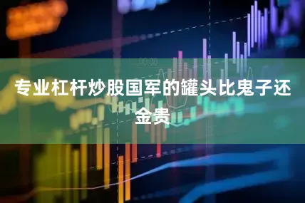 专业杠杆炒股国军的罐头比鬼子还金贵