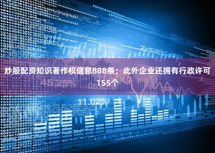 炒股配资知识著作权信息888条；此外企业还拥有行政许可155个